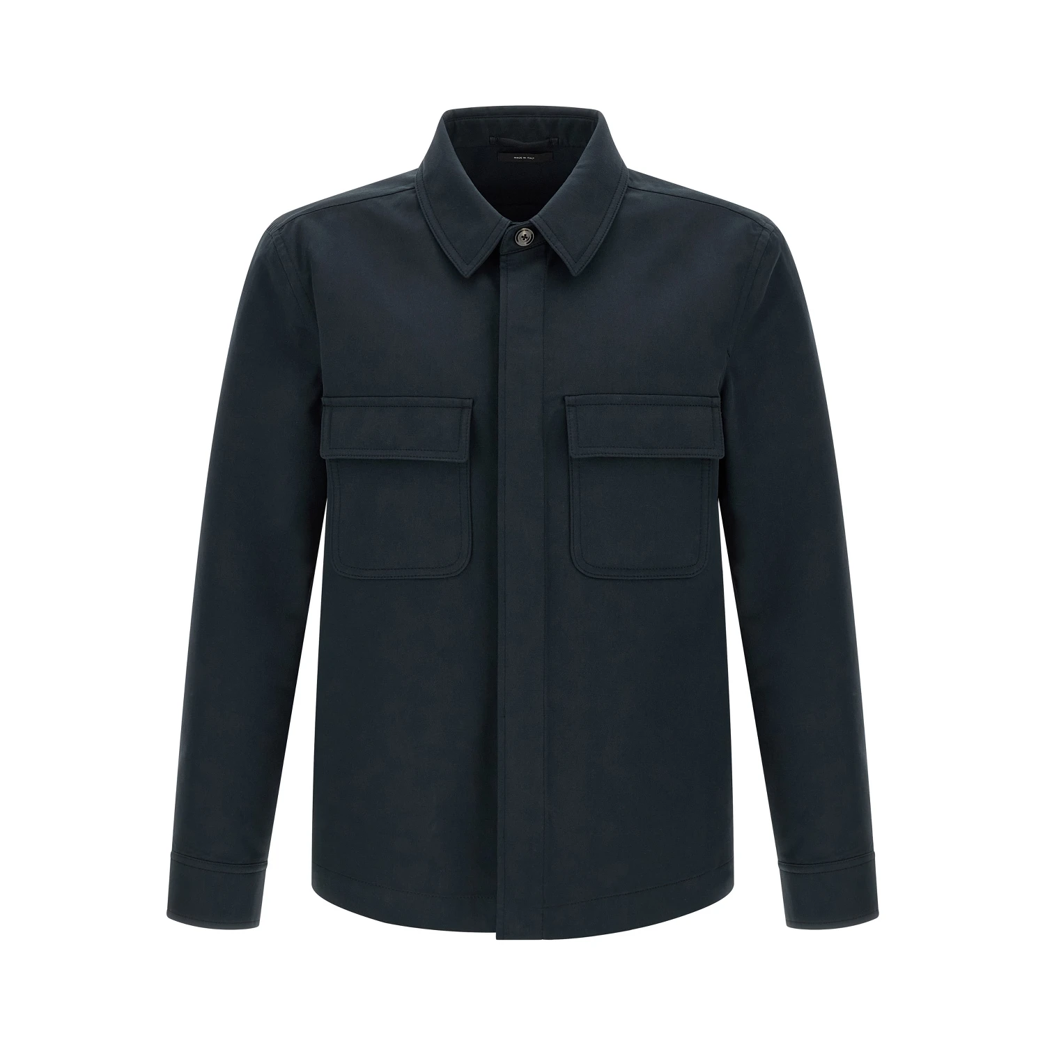 Blue Cotton Blouse