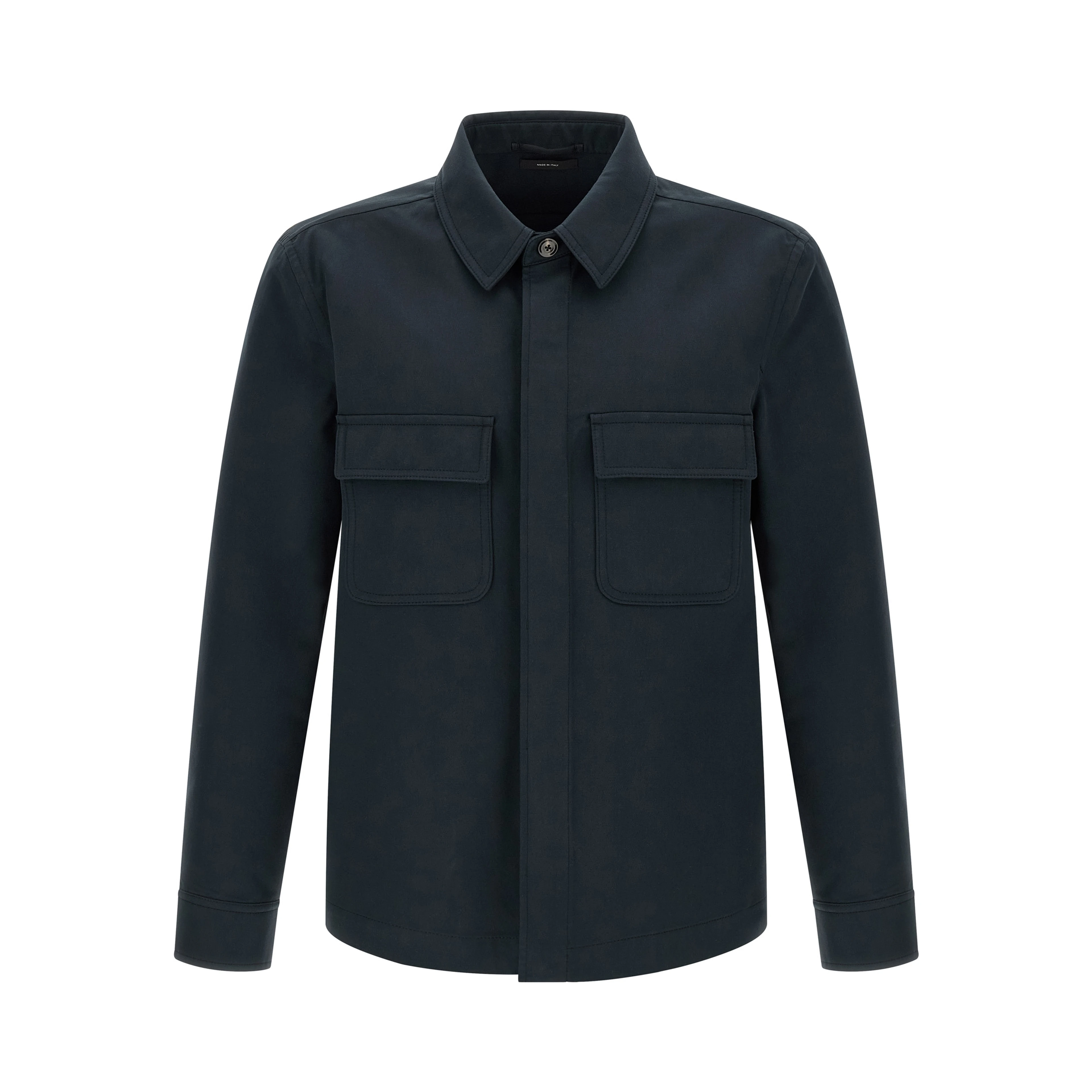 Blue Cotton Blouse