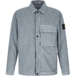 Blue Polyamide Blouse