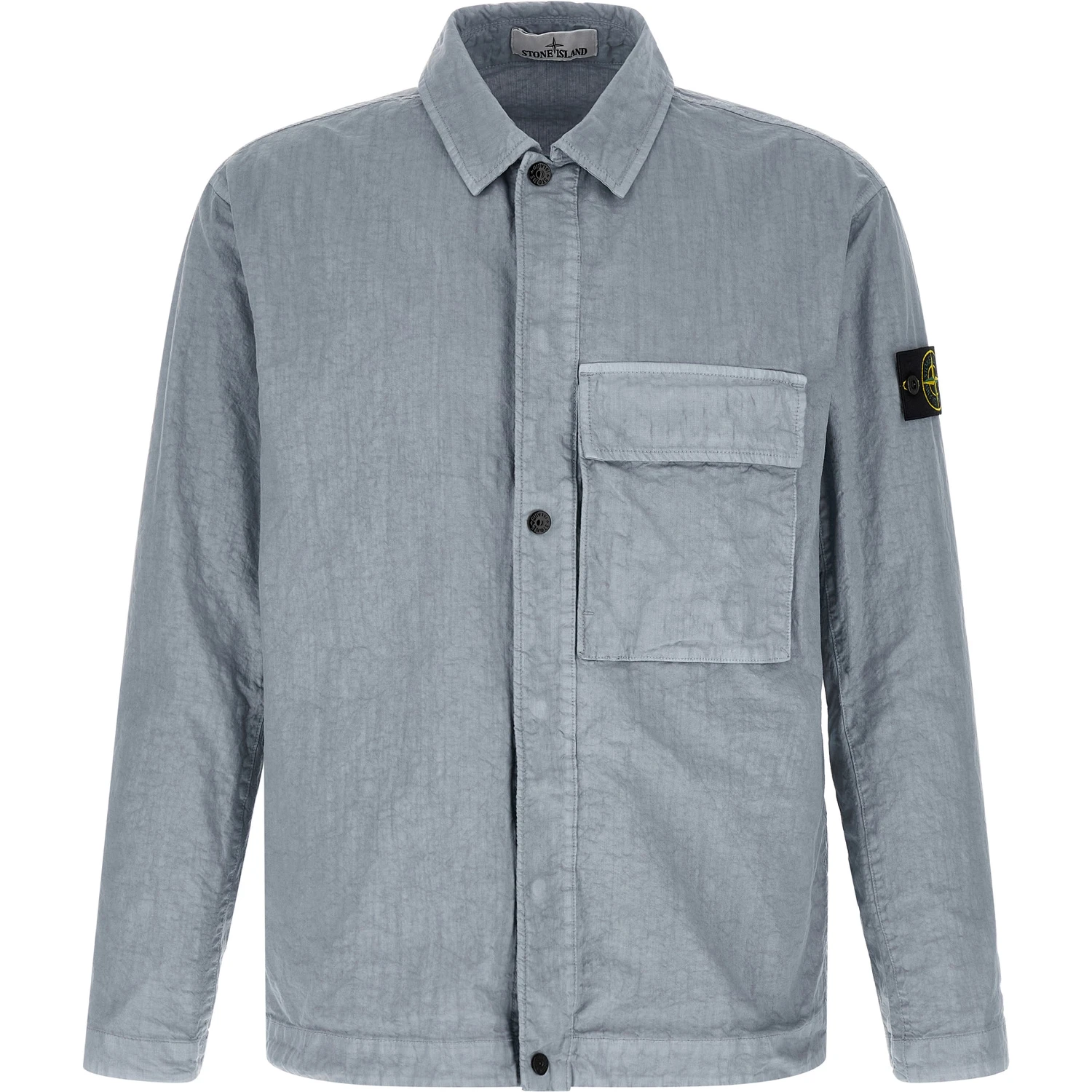Blue Polyamide Blouse