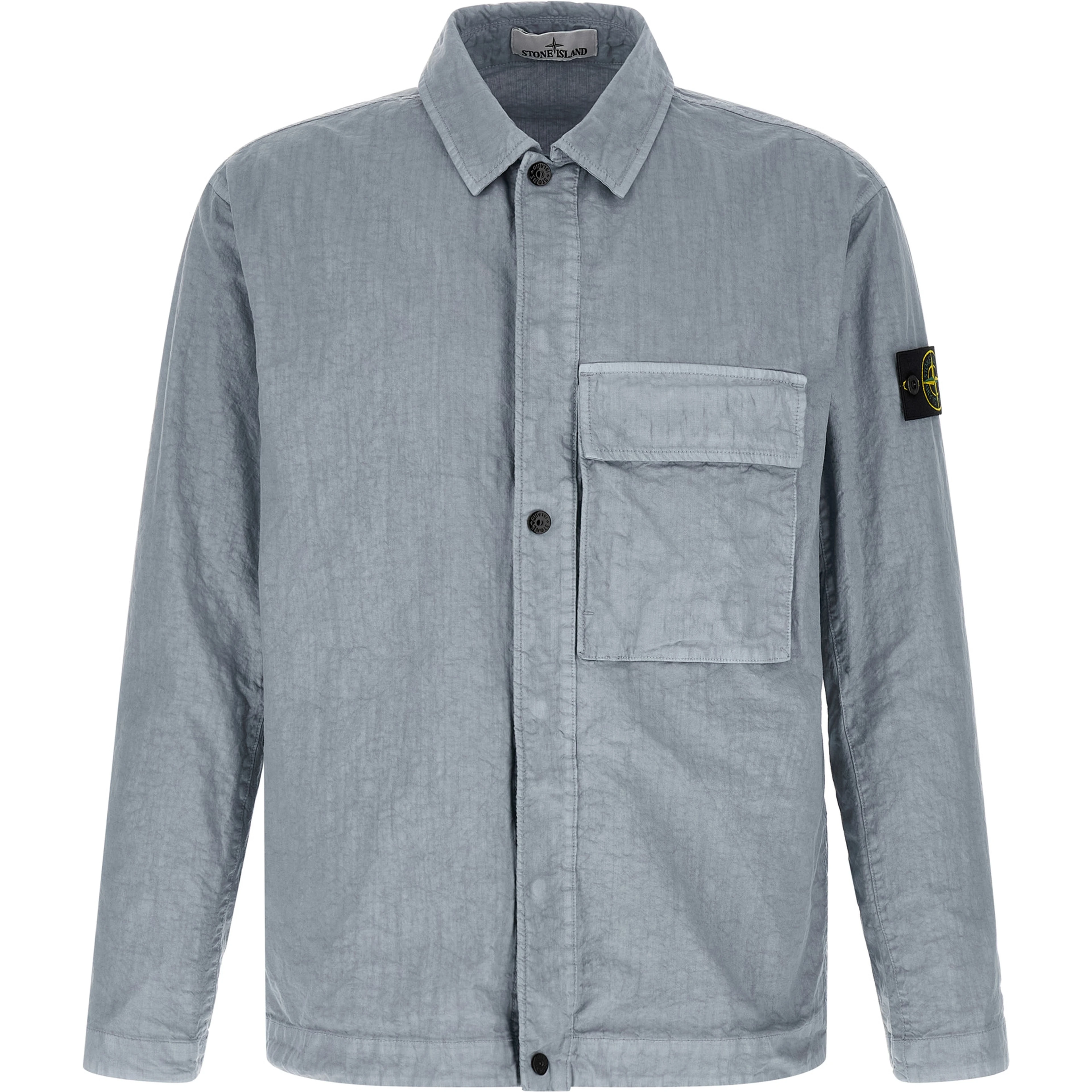 Blue Polyamide Blouse