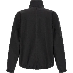 Black Polyester Shell Jacket