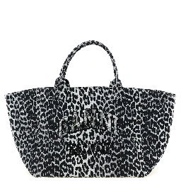 Gray Recycled Cotton Tote Bag
