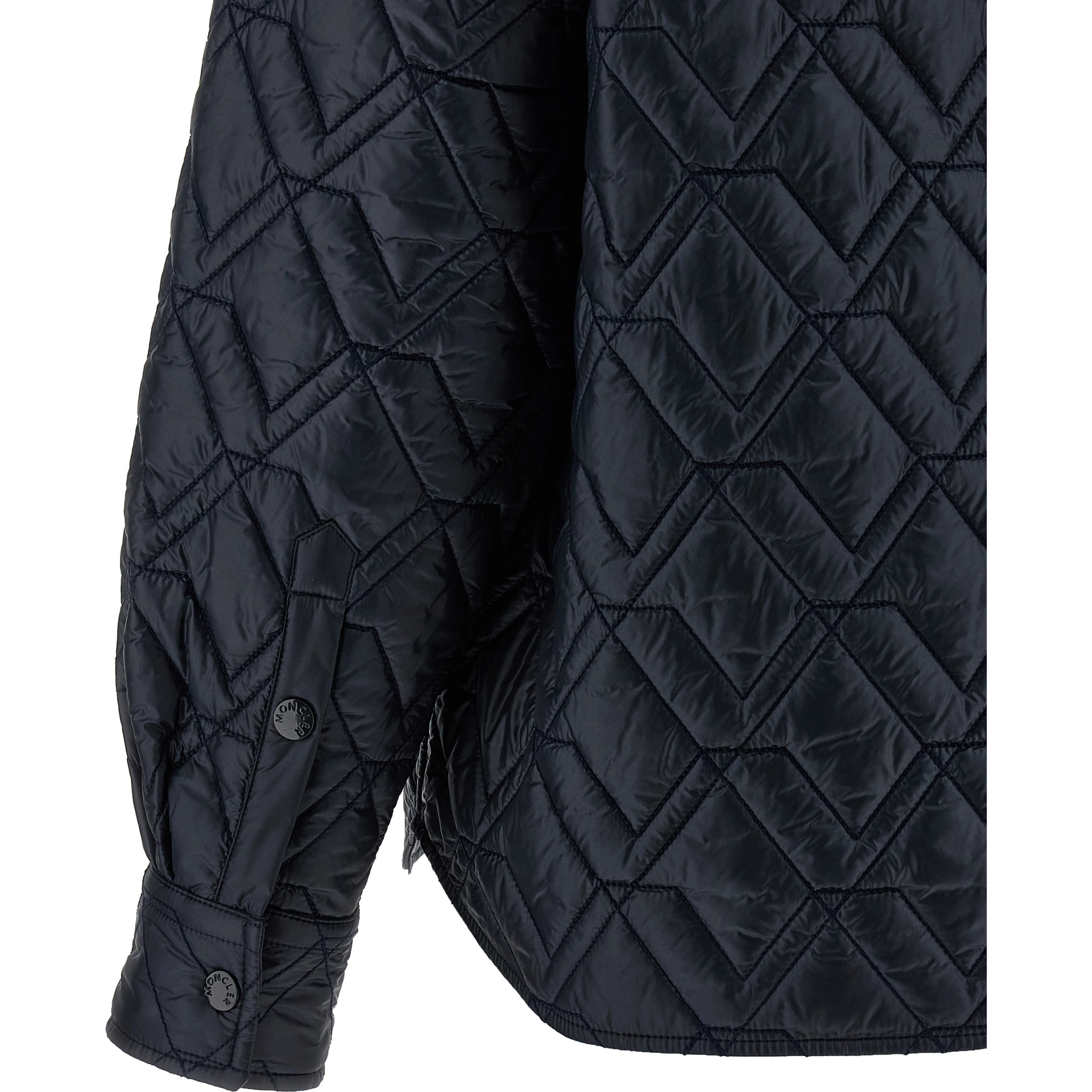 Blue Polyamide Shell Jacket