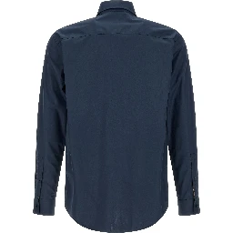 Blue Cotton Blouse