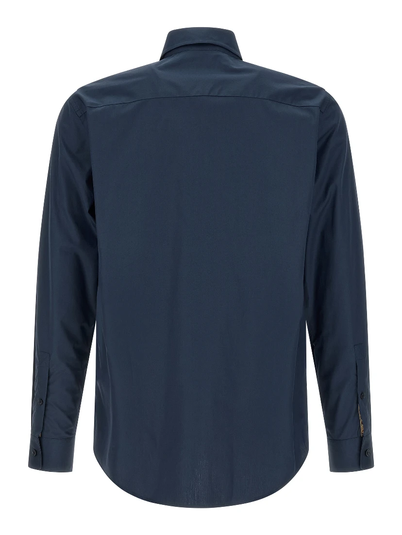 Blue Cotton Blouse