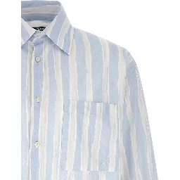 Blue Cotton Blouse
