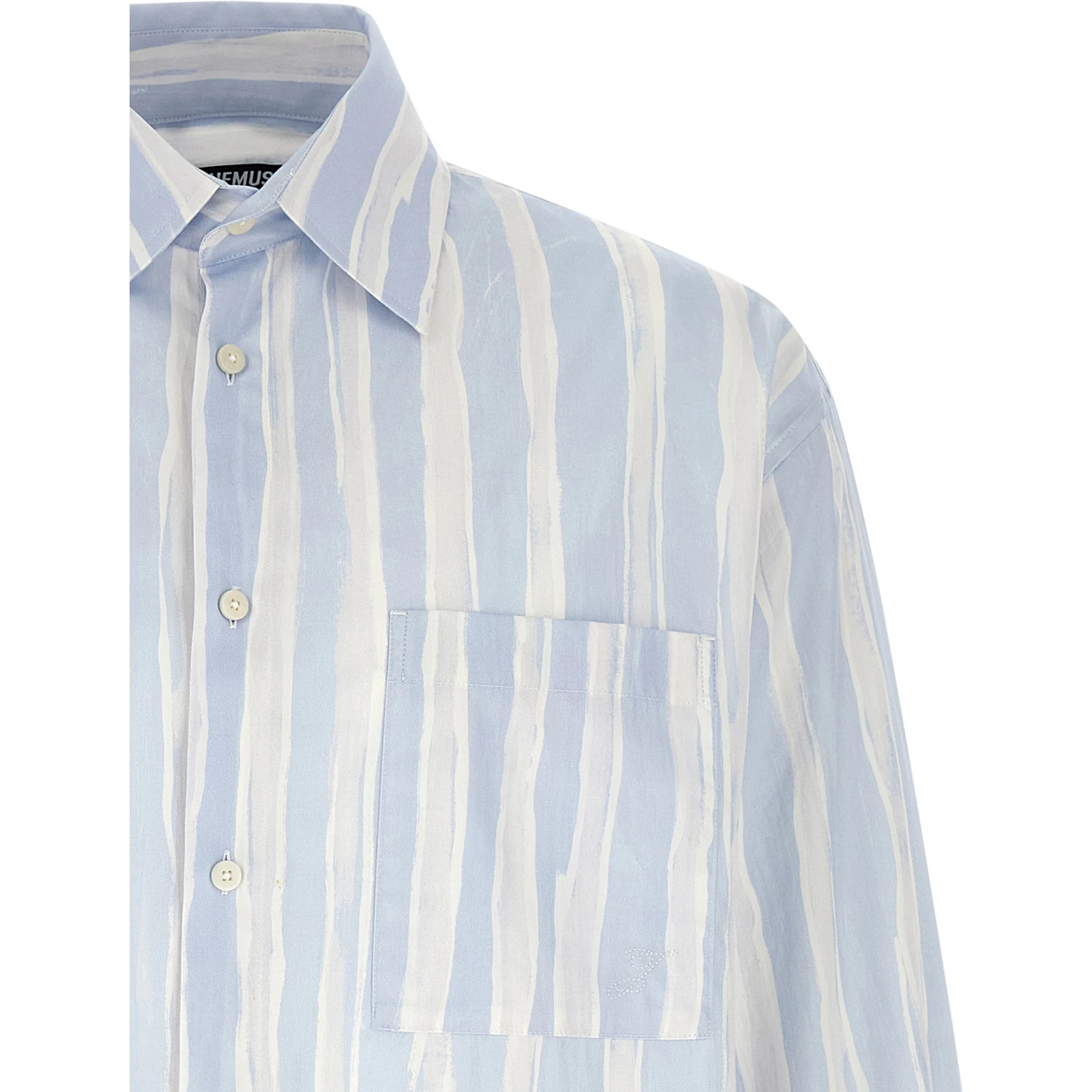 Blue Cotton Blouse