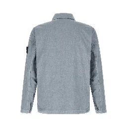 Blue Polyamide Blouse