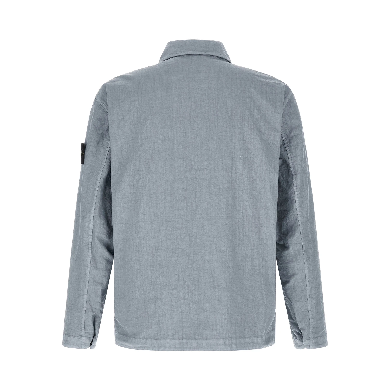 Blue Polyamide Blouse