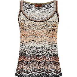 Multicolor Viscose Tank Tops