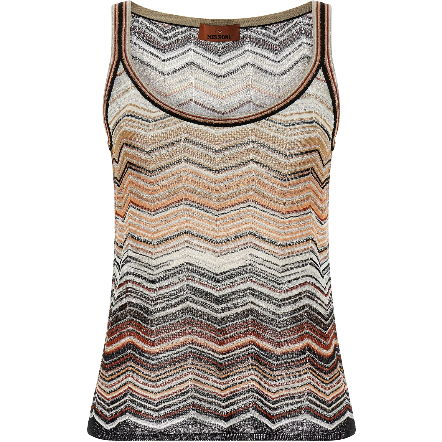 Multicolor Viscose Tank Tops