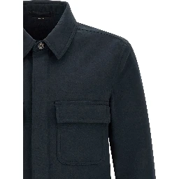 Blue Cotton Blouse