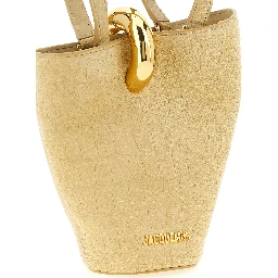 Beige Calfskin Handbag