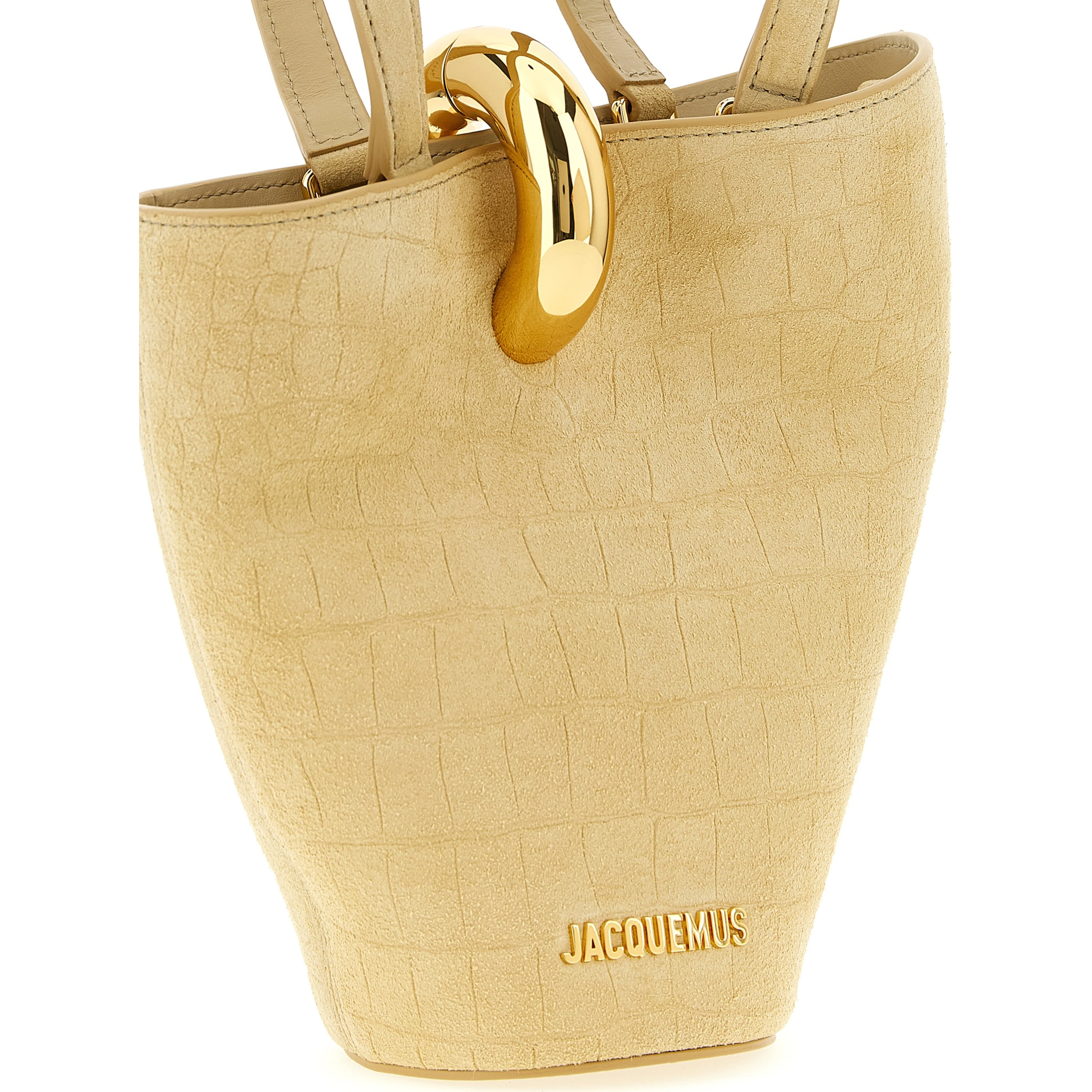 Beige Calfskin Handbag