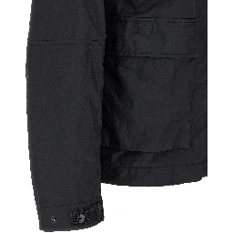 Blue Polyamide Shell Jacket