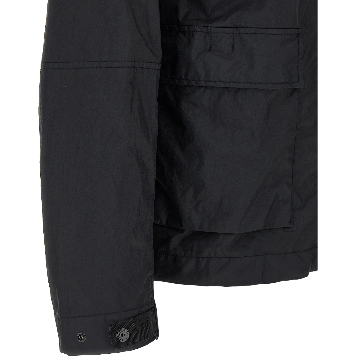 Blue Polyamide Shell Jacket