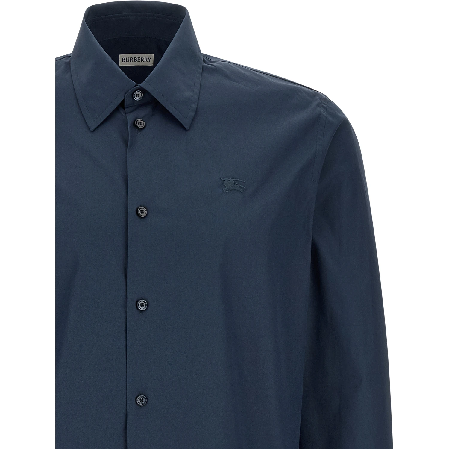 Blue Cotton Blouse