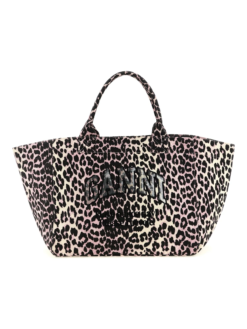 Multicolor Recycled Cotton Tote Bag