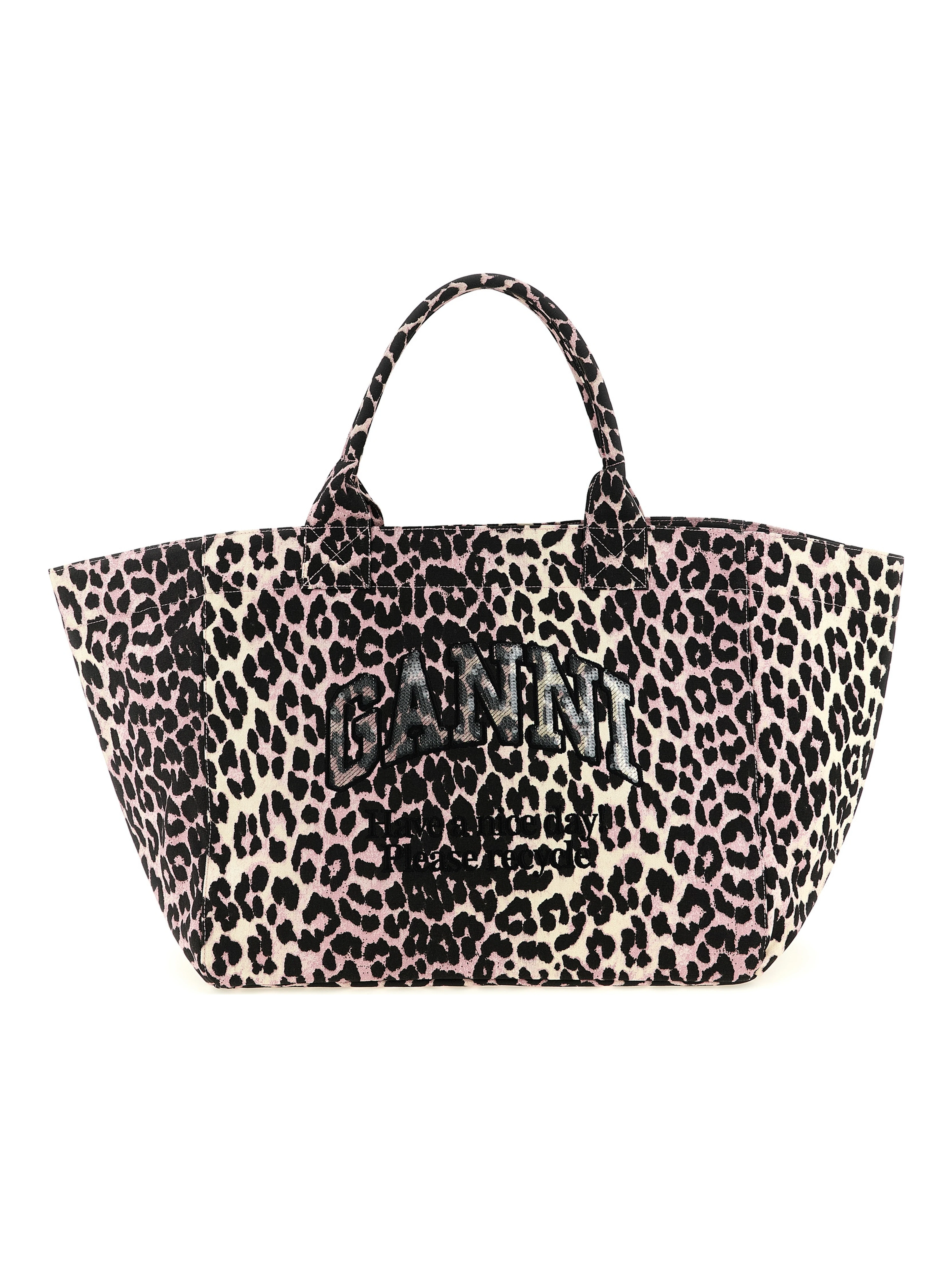 Multicolor Recycled Cotton Tote Bag