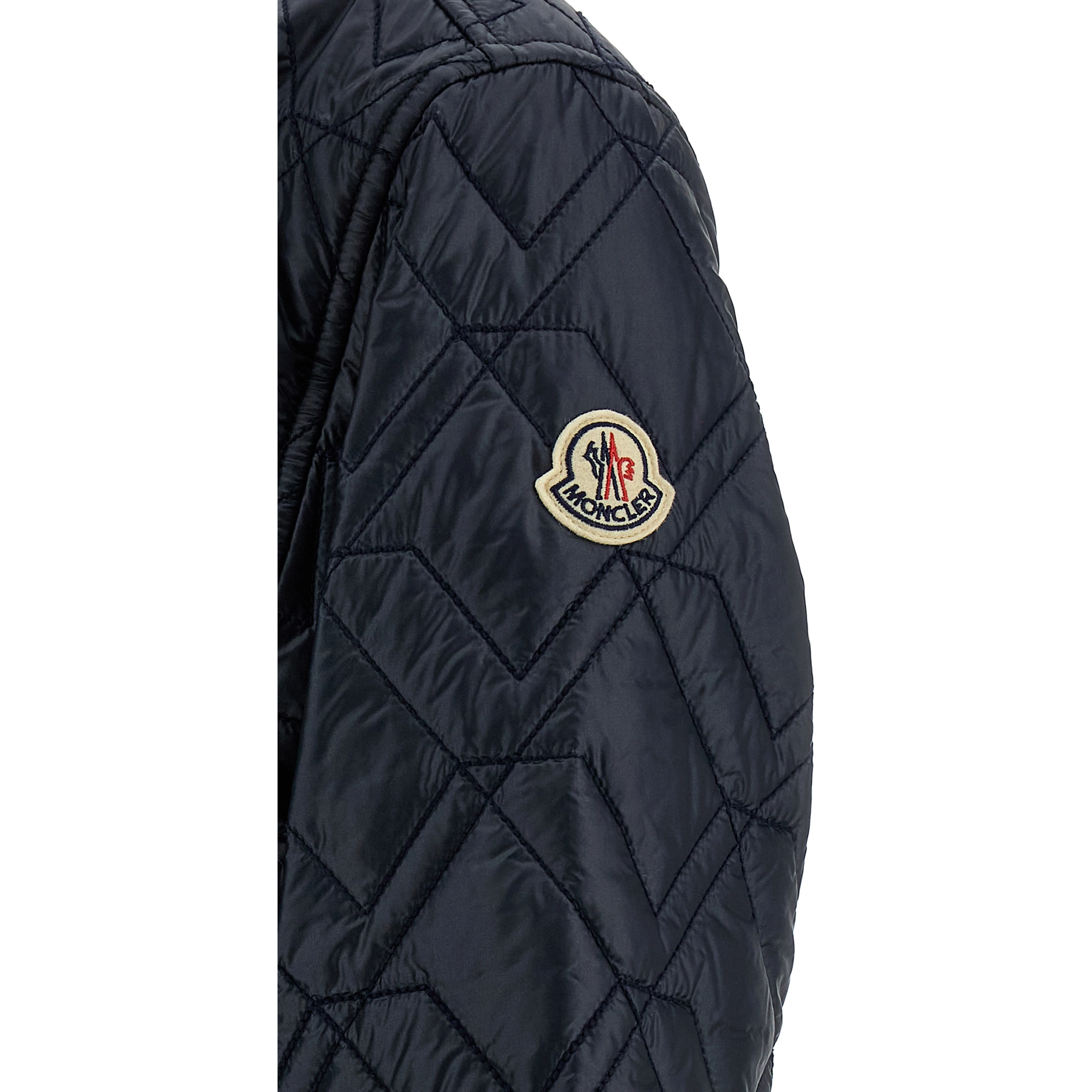 Blue Polyamide Shell Jacket