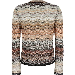 Brown Viscose Cardigan