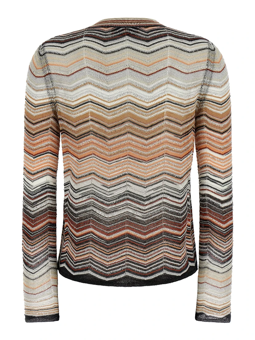 Brown Viscose Cardigan