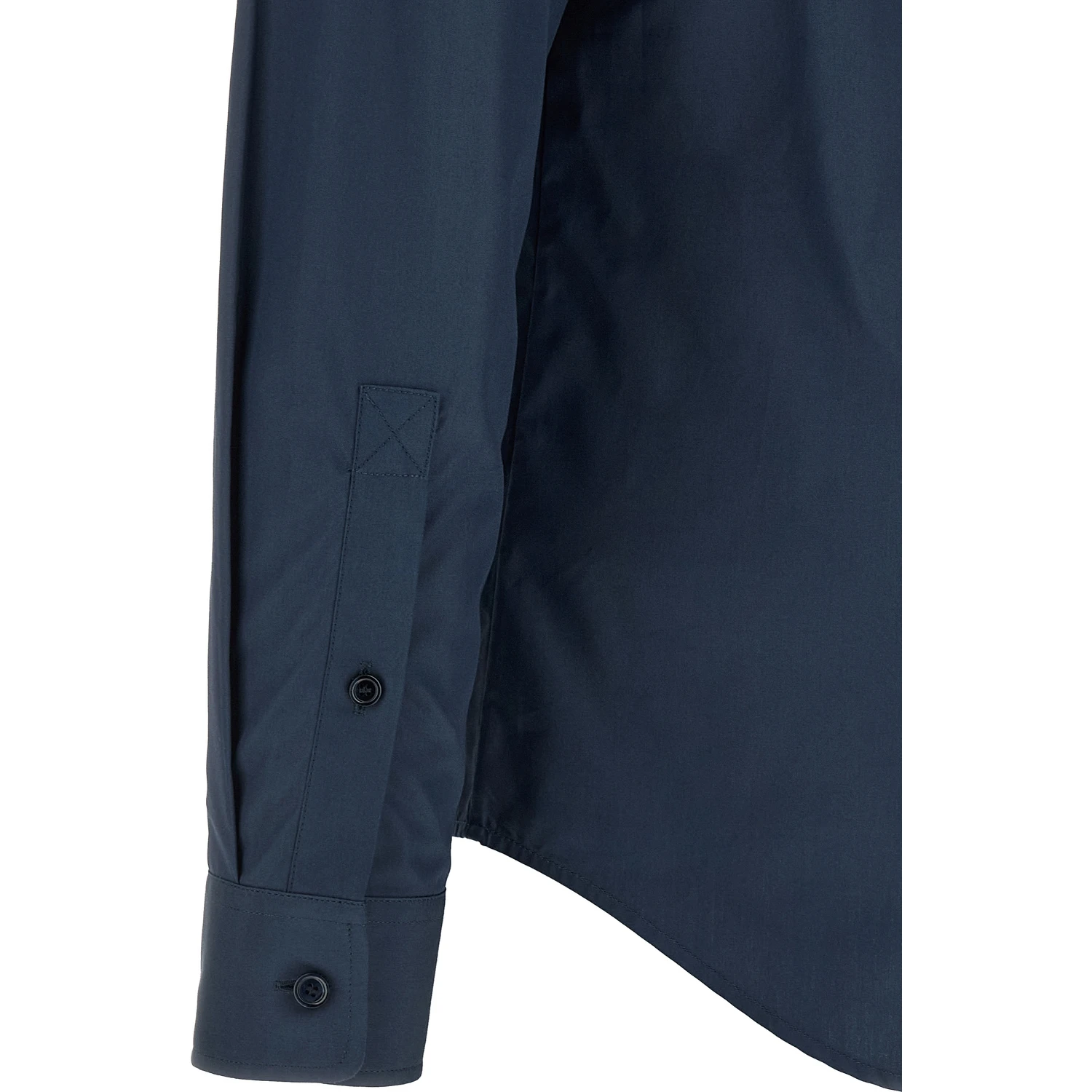 Blue Cotton Blouse