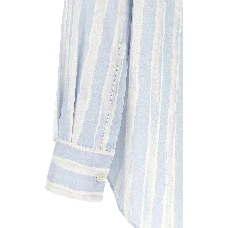 Blue Cotton Blouse