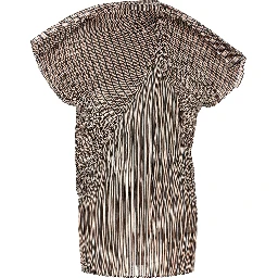 Brown Polyester Blouse