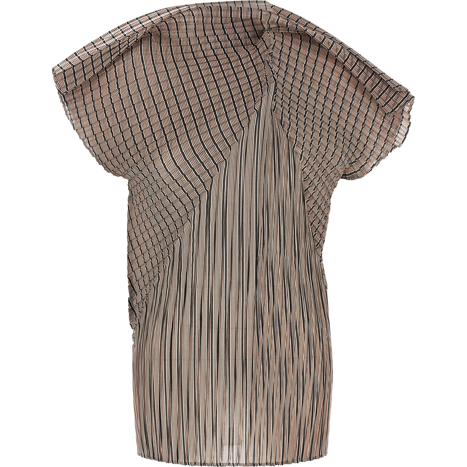 Brown Polyester Blouse