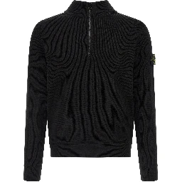 Black Cotton Cardigan