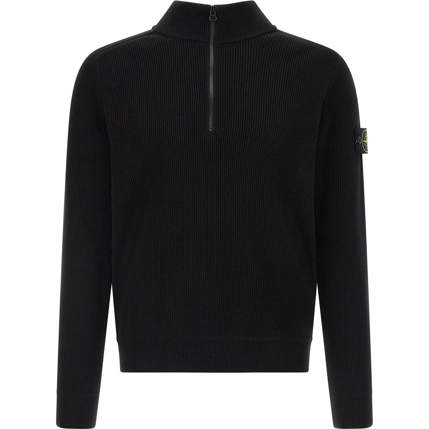 Black Cotton Cardigan