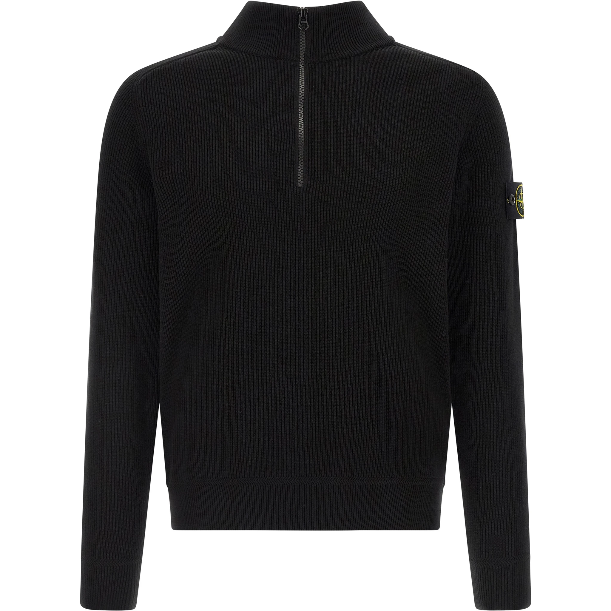 Black Cotton Cardigan