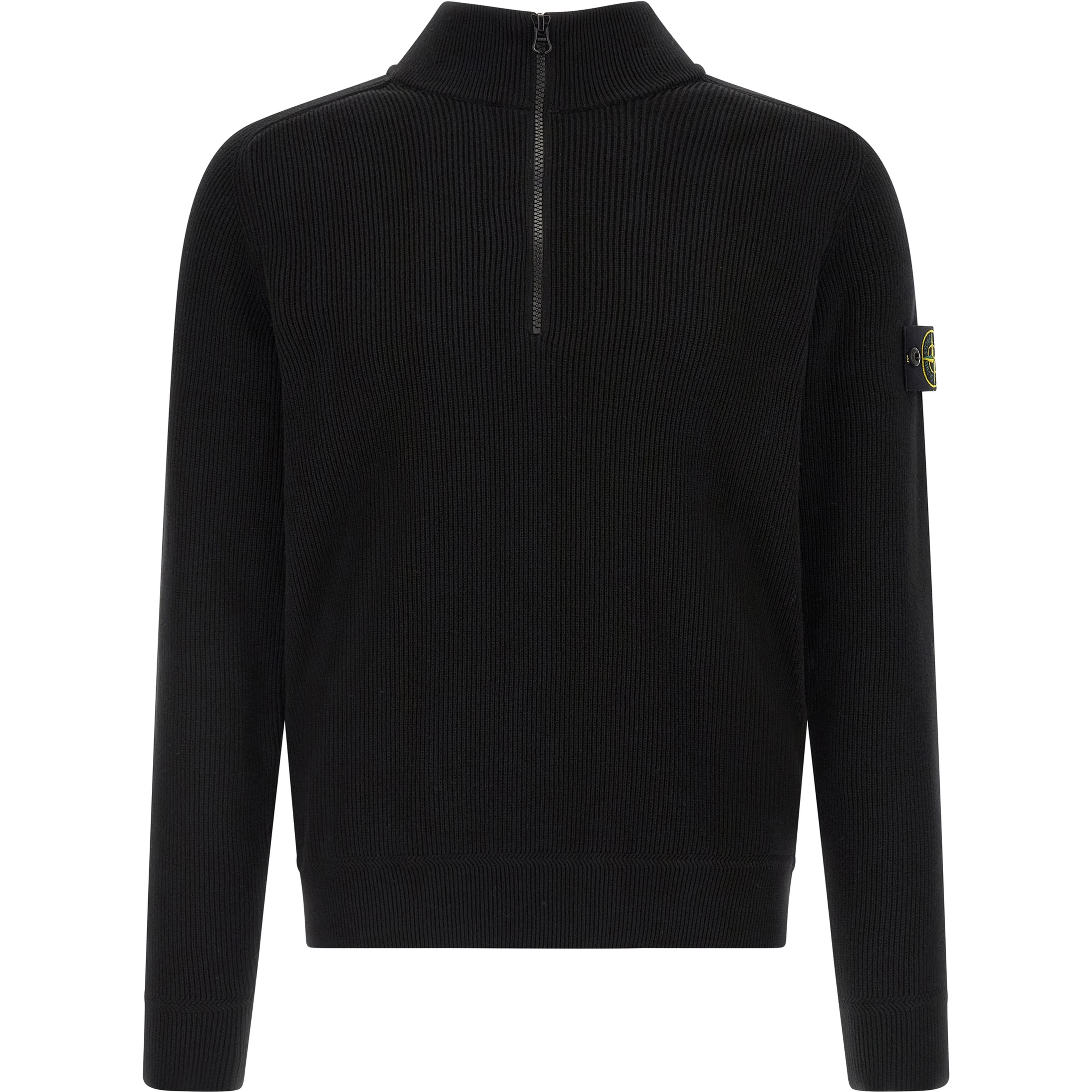 Black Cotton Cardigan