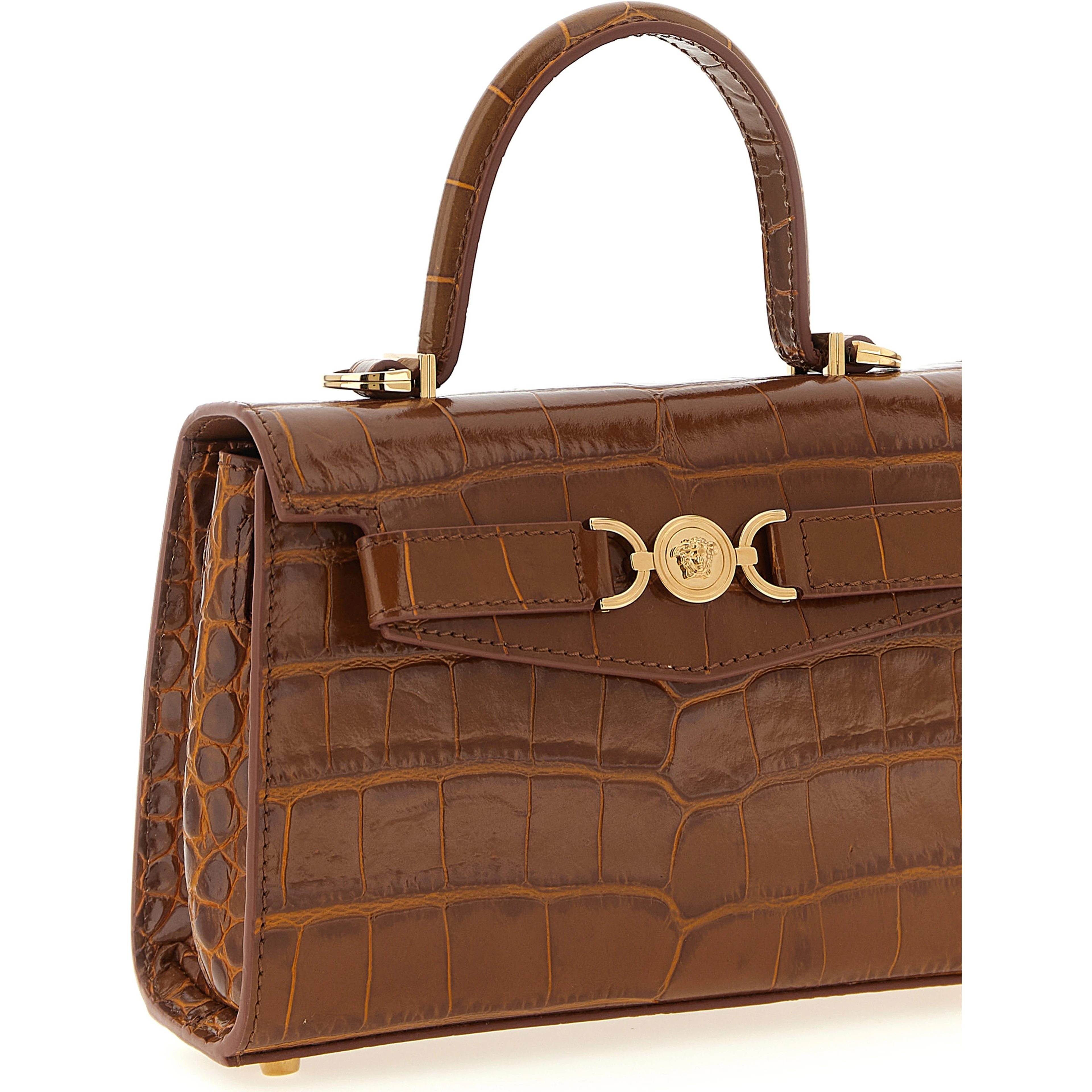 Brown Calfskin Handbag