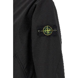 Black Polyester Shell Jacket