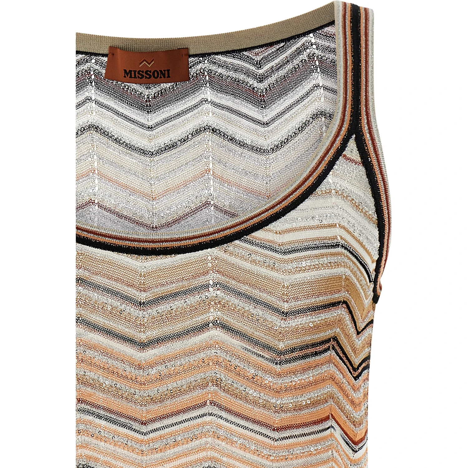 Multicolor Viscose Tank Tops