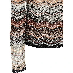Brown Viscose Cardigan