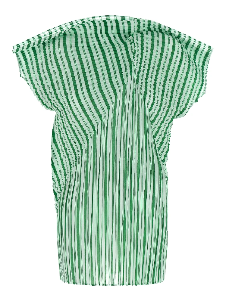 Bicolor Polyester Pattern Shirt