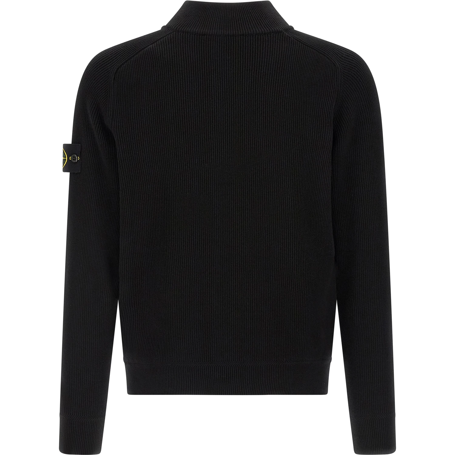 Black Cotton Cardigan