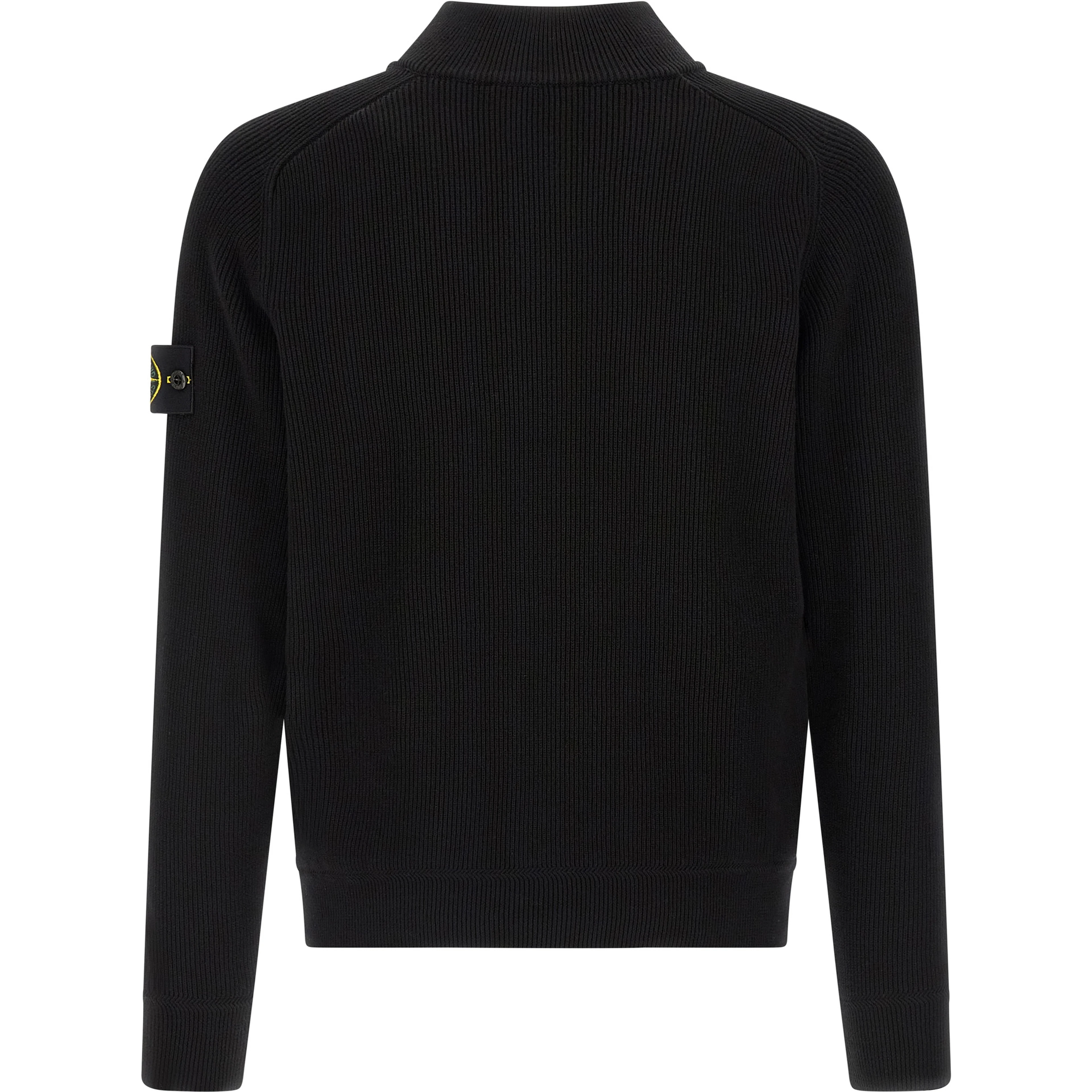 Black Cotton Cardigan