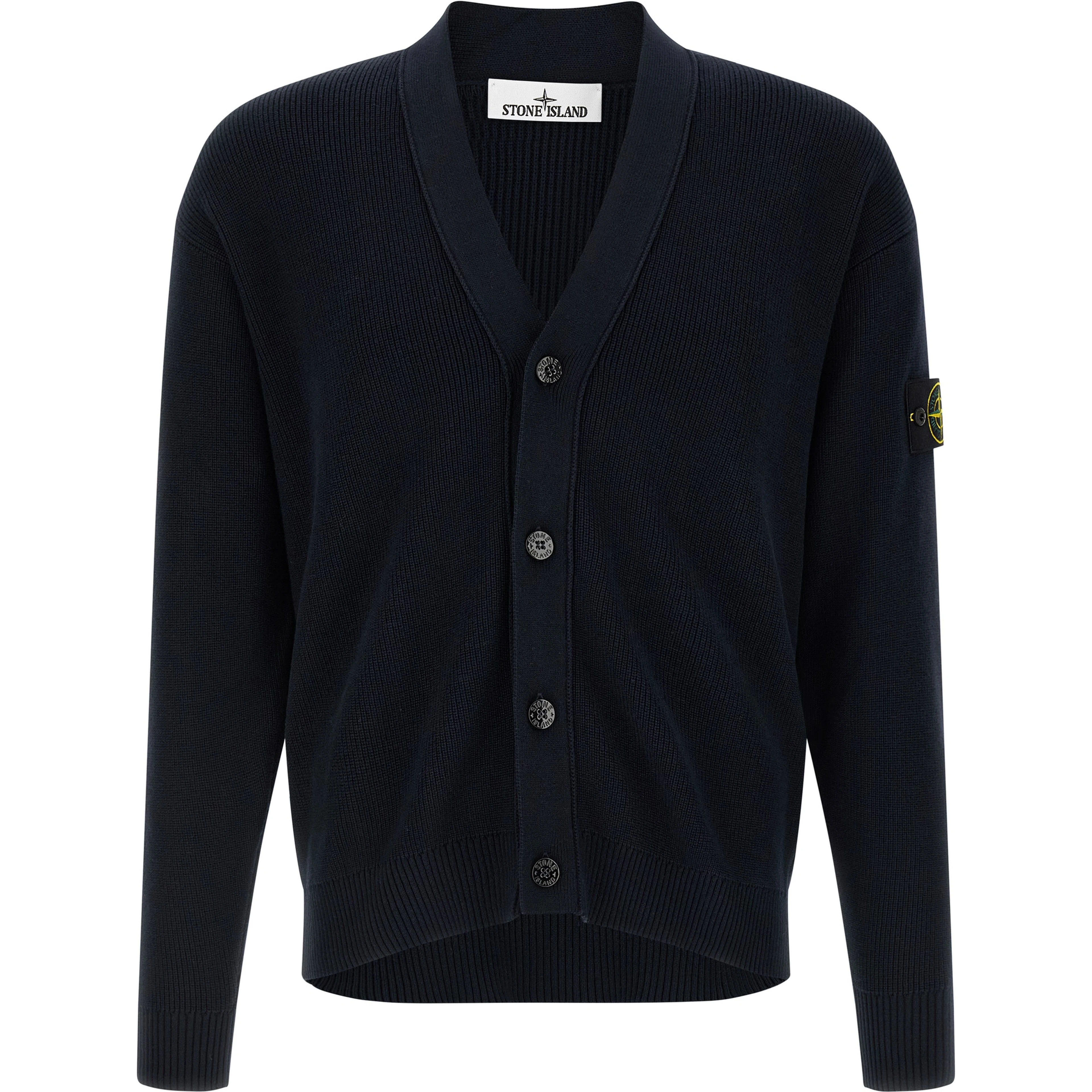 Blue Cotton Cardigan