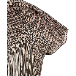 Brown Polyester Blouse