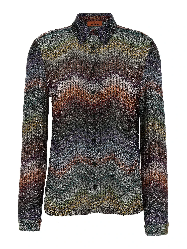 Multicolor Viscose Blouse