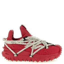 Multicolor Cowhide Athletic Sneakers