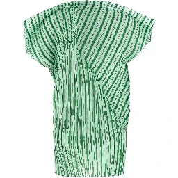 Bicolor Polyester Pattern Shirt