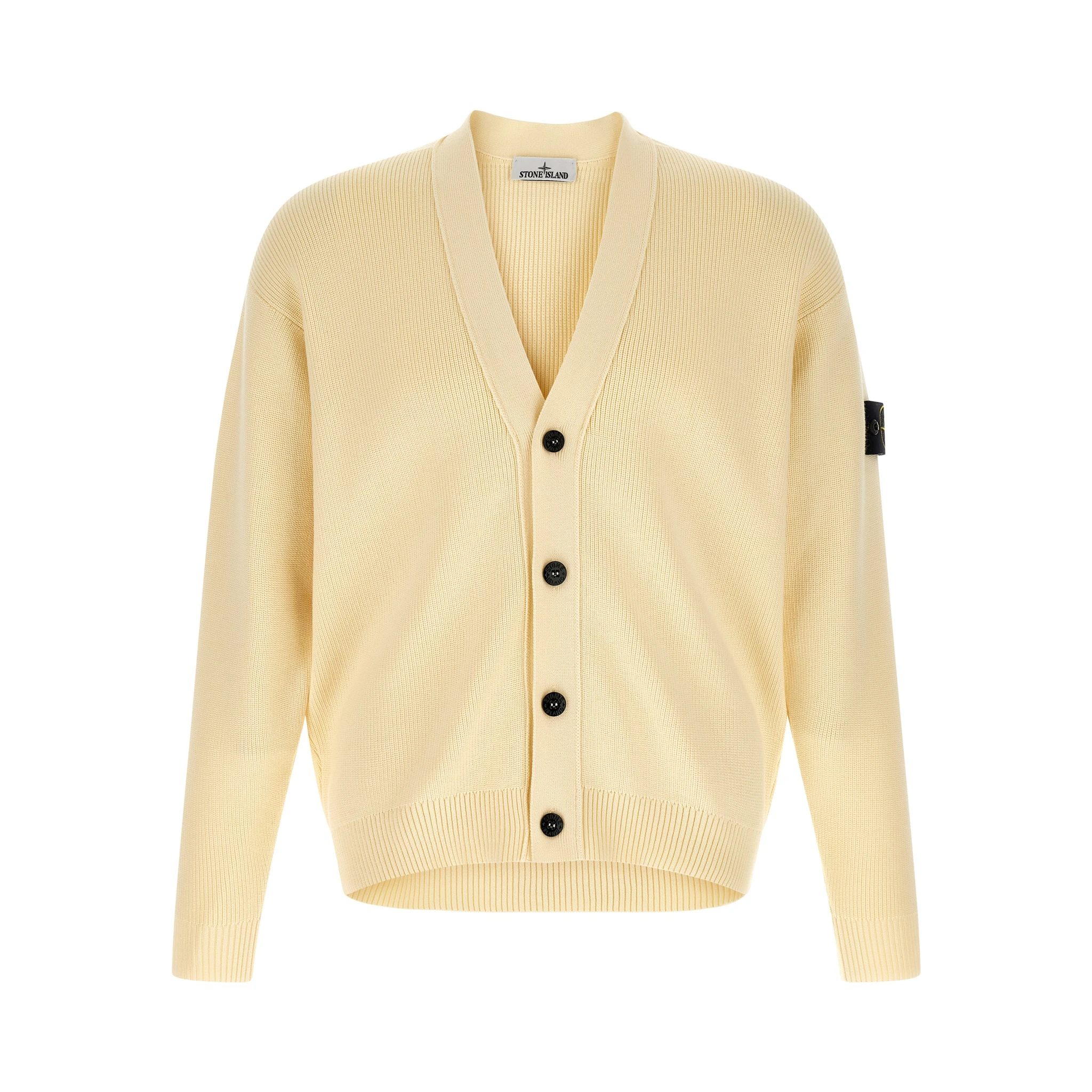 Beige Cotton Cardigan