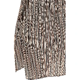 Brown Polyester Blouse