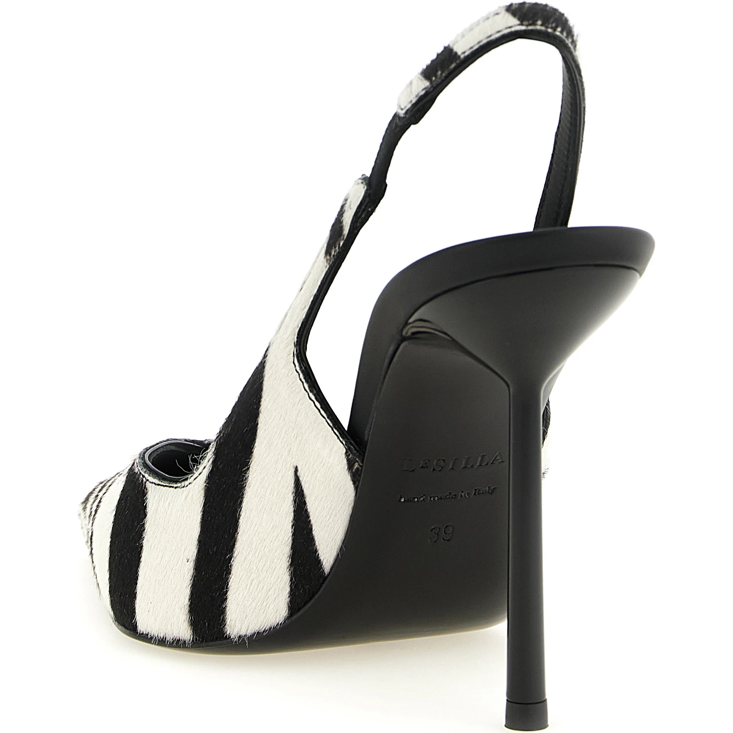 Bicolor Calfskin High Heel Pumps
